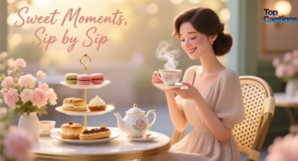 Creative Afternoon Tea Captions For Instagram