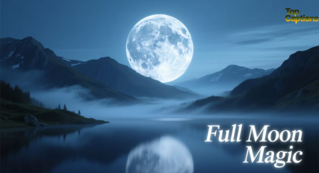 Full Moon Captions for Instagram