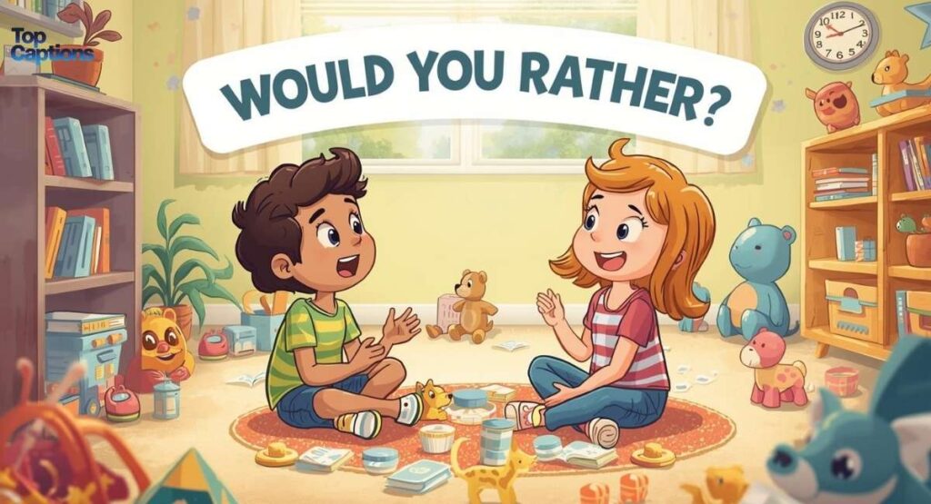 Funny Would You Rather Questions for Kids
