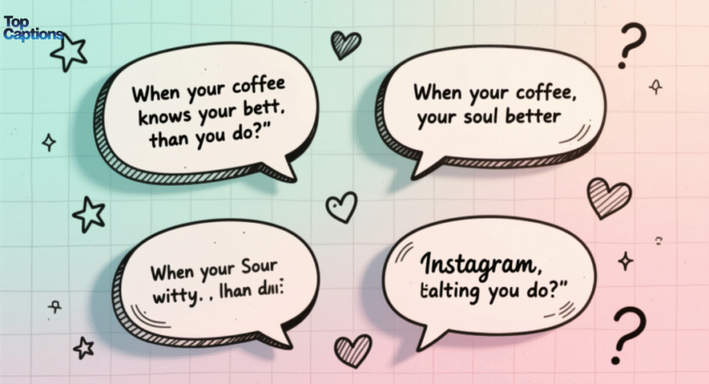 Short Drawing Captions For Instagram