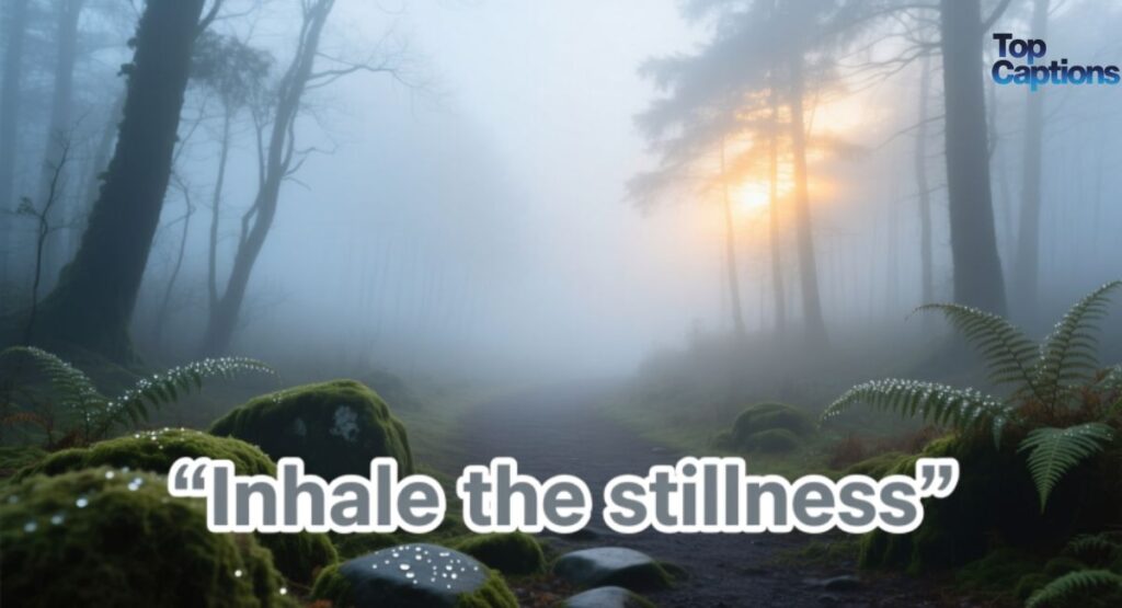 Short Fog Captions For Instagram