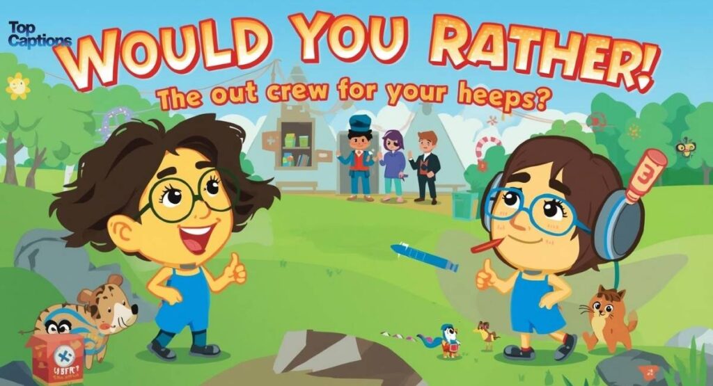 Silly Would You Rather Questions for Kids