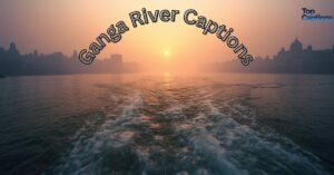 Ganga River Captions
