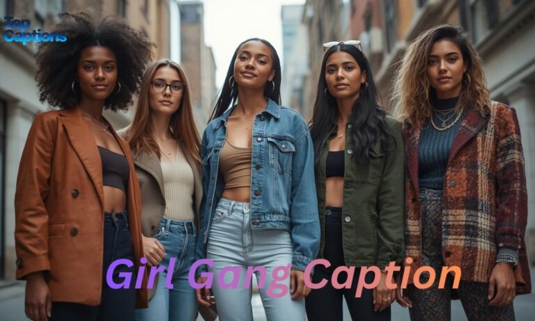 Girl Gang Caption