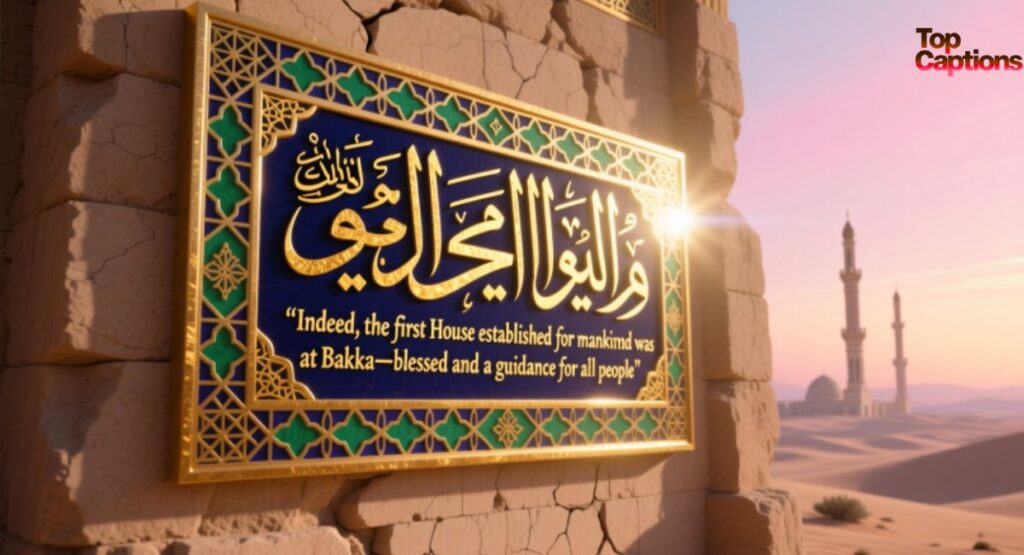 Kaaba Quotes in the Quran