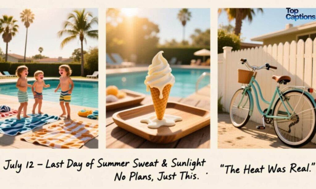 Summer Photo Dump Captions