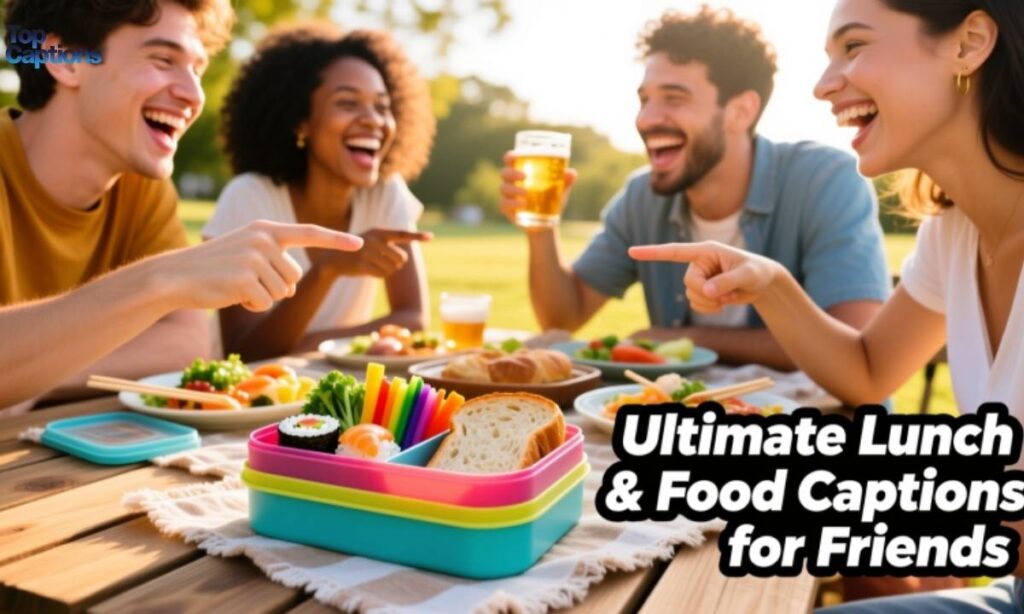 Ultimate Lunch and Food Captions for Friends