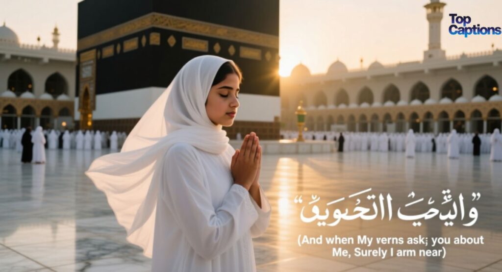 Umrah Captions Instagram for Girl