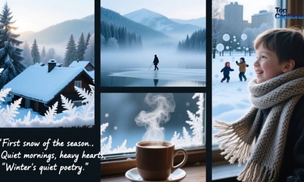 Winter Photo Dump Captions