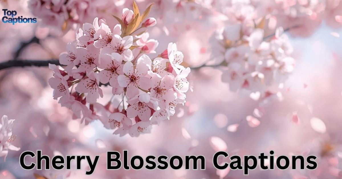 Cherry Blossom Captions