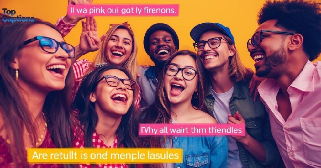 Crazy Friends Captions for Instagram