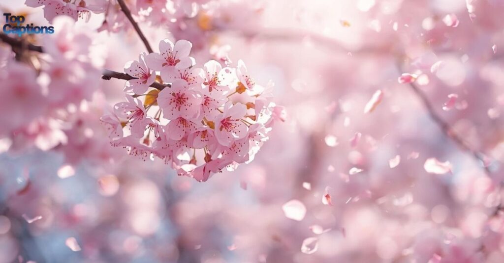 Inspirational Cherry Blossom Captions About Life and Growth